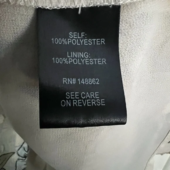 Torrid Floral Blouse - Cream with Multicolor Accents - Picture 7 of 7